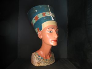 3d Nefertiti büstü 3d yazıcılarla replika