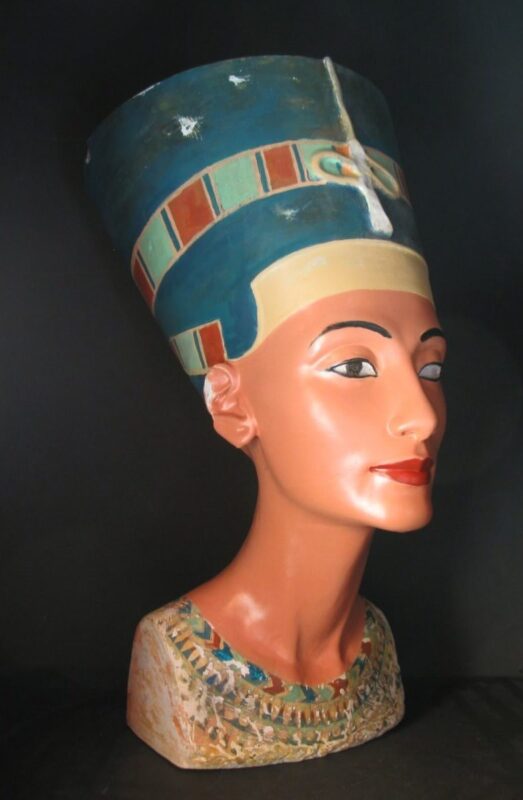 nefertitiFinal02 3d baskı replika